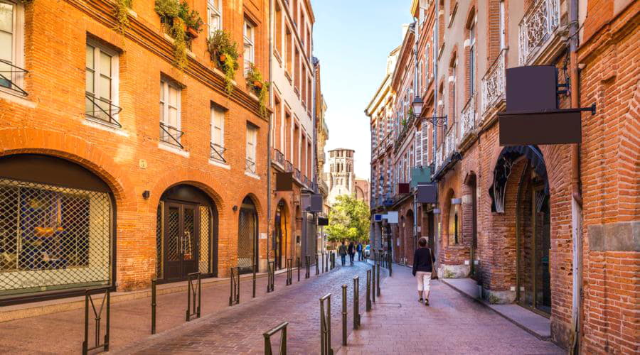 Top autoverhuur aanbiedingen in Toulouse